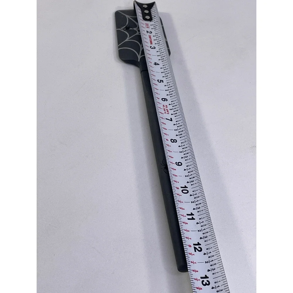 Williams Sonoma Halloween Spider Web Silicone Spatula Black Silver Kitchen